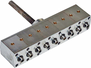 Dan-List Standard Dowel Boring Heads / Drill Blocks.